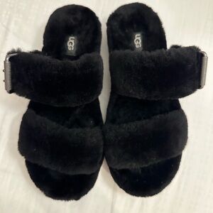 Ugg Fluffy Platform Slipper